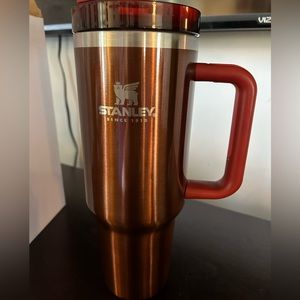 New Stanley 40oz Quencher Tumbler Copper/Maple